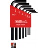 Set chei lacas hexagonal  scurte 5/64"-1/4"  7 piese EKLIND SUA