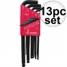 Set chei locas hexagonal lungi 050"-3/8" 13 piese  EKLIND SUA