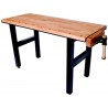 Tejghea de tamplarie lemn, 1500 x 600 x 850 mm, Pinie