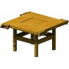 Tejghea tamplarie pentru scolarizare, 1450 x 1450 x 850 mm, Pinie